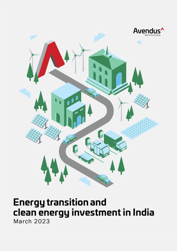 Market report cover image: Energy transition and clean energy investment in India