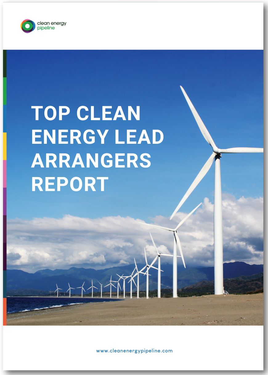 Market report cover image: Top Clean Energy Lead Arrangers Report