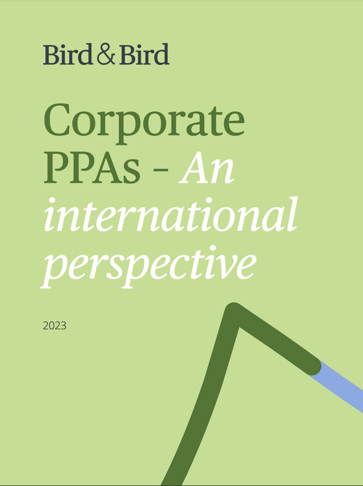 Market report cover image: Bird & Bird: International Corporate PPA Report