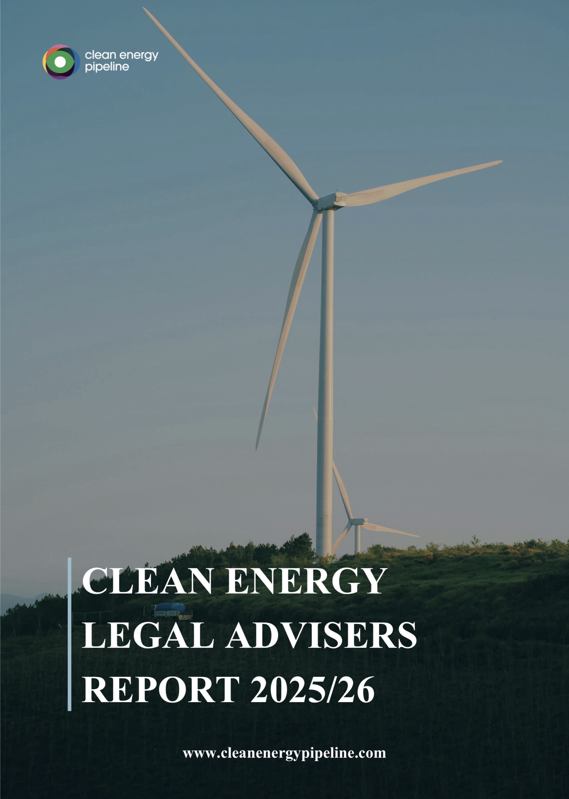 Market report cover image: Clean Energy Legal Advisers Report 2025/26